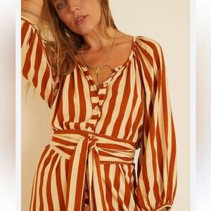 Natalie Martin Alex Sash Midi dress